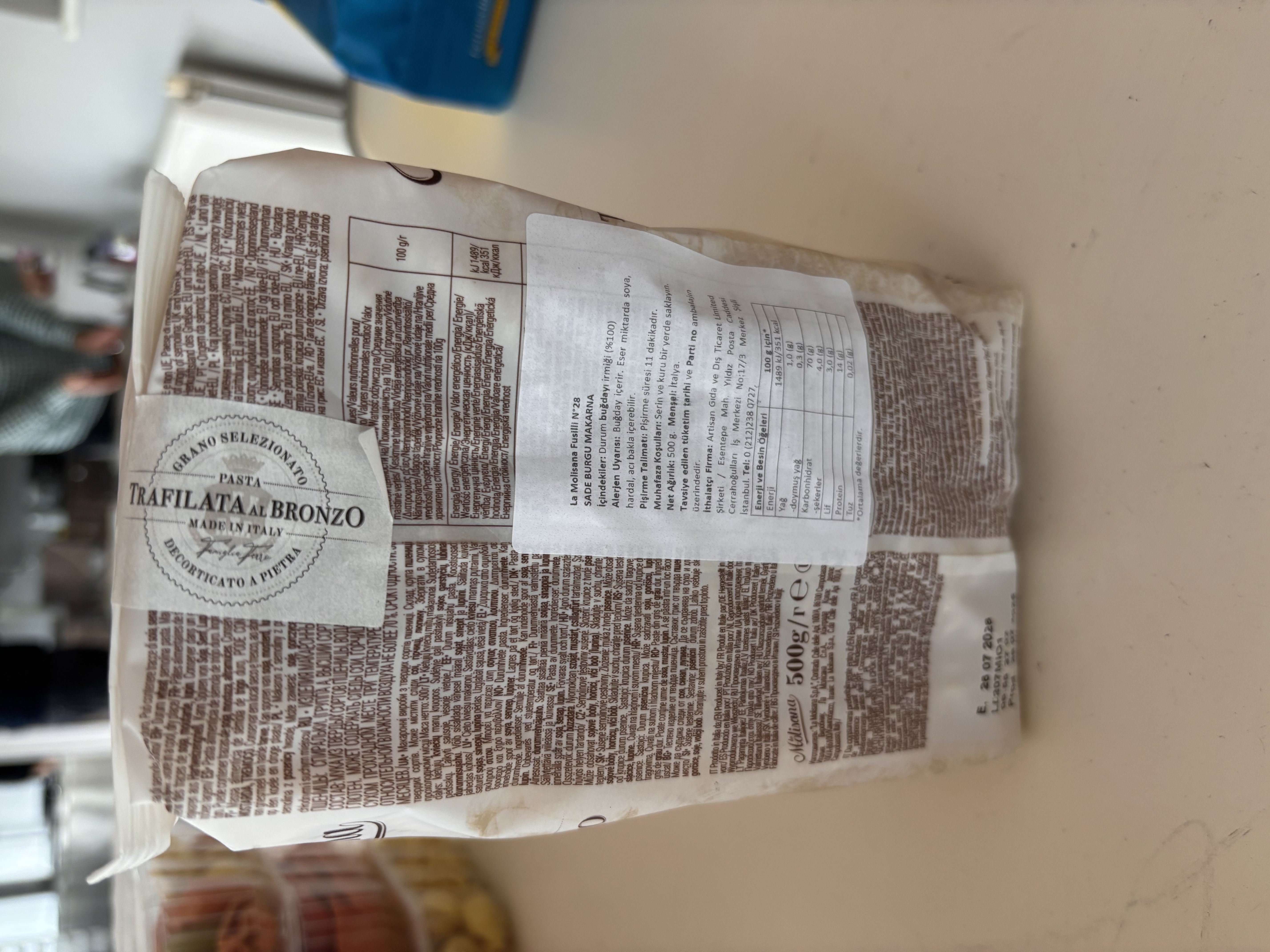 La Molisana Fusilli görsel 2